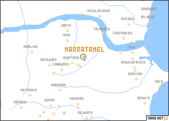 map of Marratamel