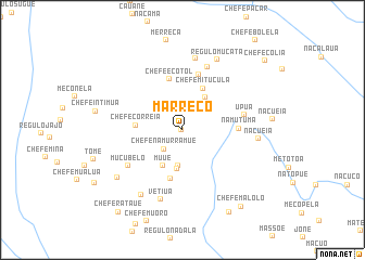 map of Marreco