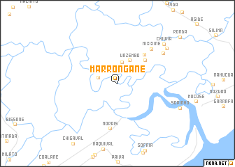 map of Marrongane