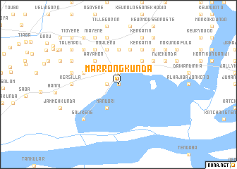 map of Marrong Kunda