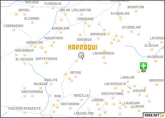 map of Marroquí