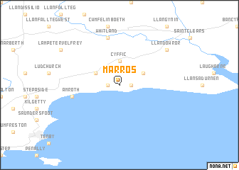 map of Marros