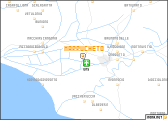 map of Marrucheto