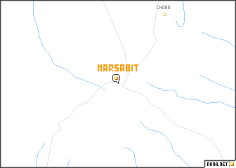 map of Marsabit