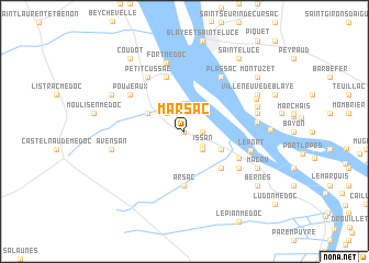 map of Marsac