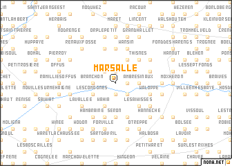 map of Marsalle