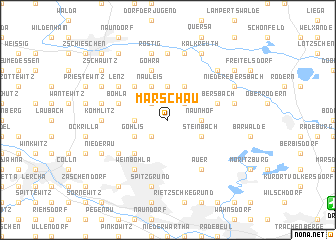 map of Marschau