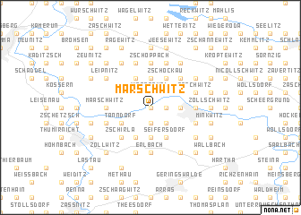 map of Marschwitz