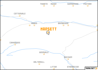 map of Marsett