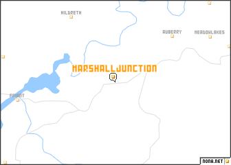 map of Marshall Junction