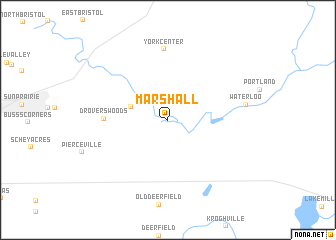 map of Marshall