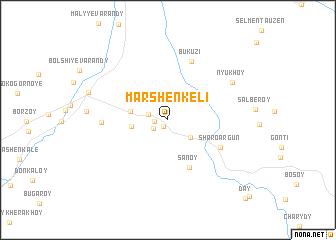 map of Marshen-Keli