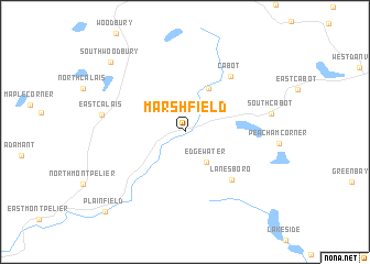 map of Marshfield