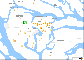 map of Marsh Harbor