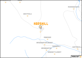 map of Mars Hill