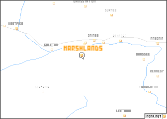 map of Marshlands