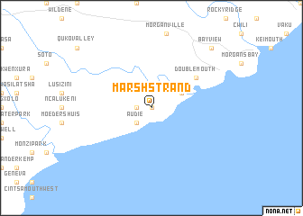 map of Marshstrand