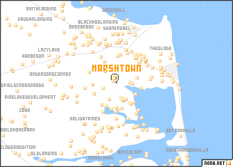 map of Marshtown