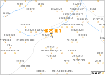 map of Marshūn