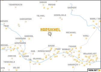 map of Marsī Khel