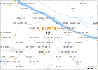 map of Marson