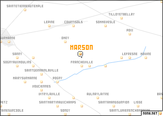 map of Marson