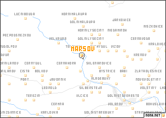 map of Maršov