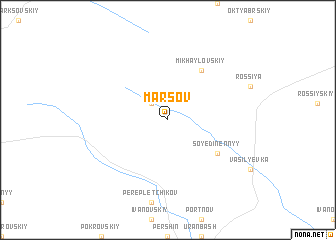 map of Marsov