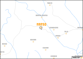 map of Marso