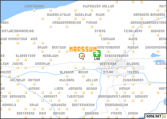 map of Marssum