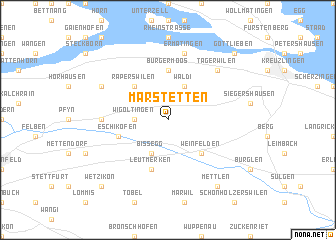 map of Märstetten