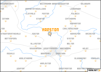 map of Marston