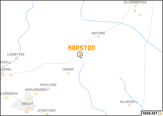 map of Marston