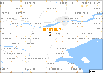 map of Marstrup