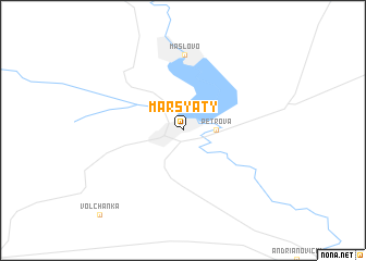 map of Marsyaty