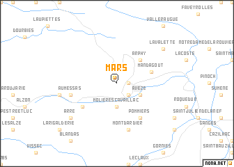 map of Mars