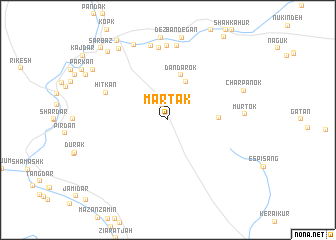 map of Mārtak