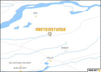 map of Marteinstunga