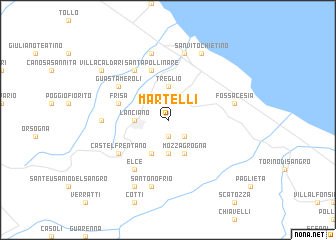 map of Martelli