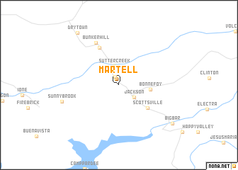 map of Martell