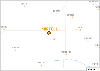 map of Martell