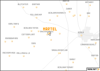 map of Martel