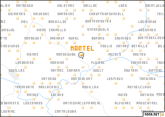 map of Martel