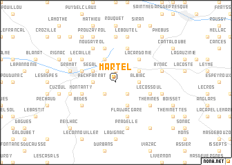 map of Martel