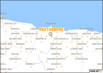 map of Martha Brae
