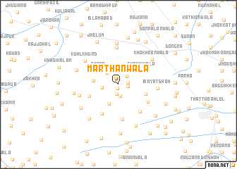 map of Mārthānwāla