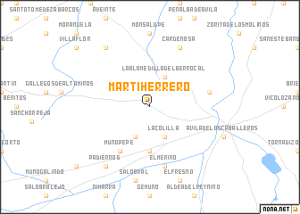 map of Martiherrero