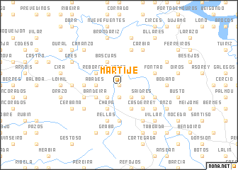 map of Martije