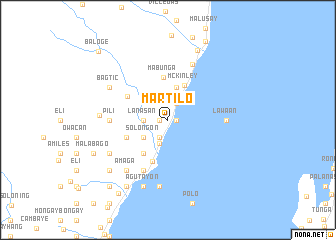 map of Martilo