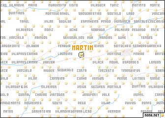 map of Martim